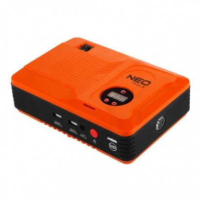 11-997 -  Multifunkciós jumpstarter NEO indítás rásegítő - kompresszor - poWer bank - lámpa   11-997 - 1
