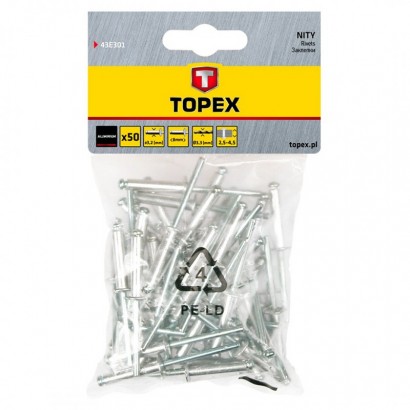 43E301 -  Popszegecs TOPEX 3.2x8 50 darab   43E301 - 1