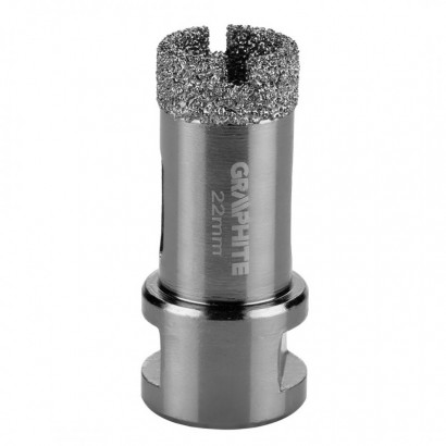 55H306 -  Körkivágó gyémánt GRAPHITE 22mm m13   55H306 - 1